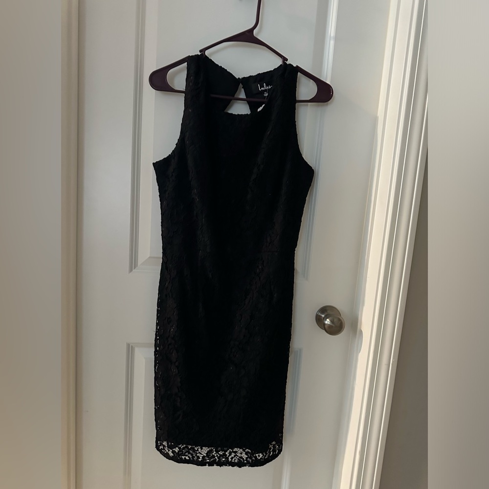 Black lace lulu dress
